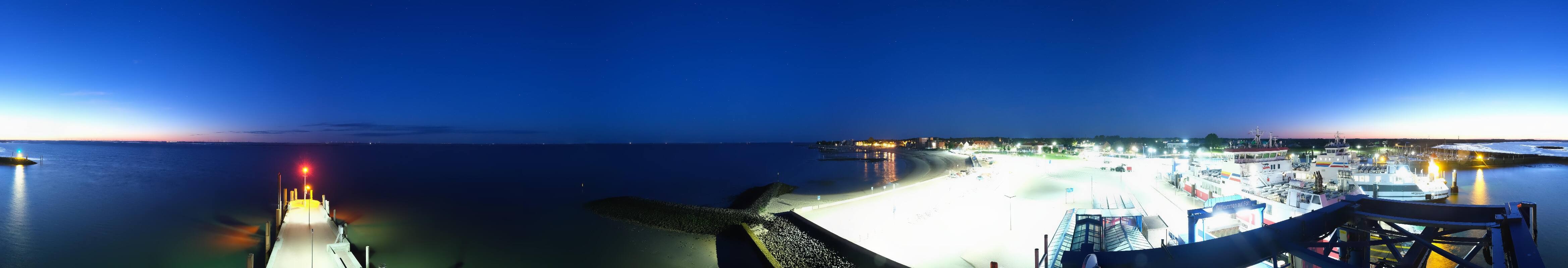 Archiv Foto Webcam Insel Föhr - Fähranleger Wyk