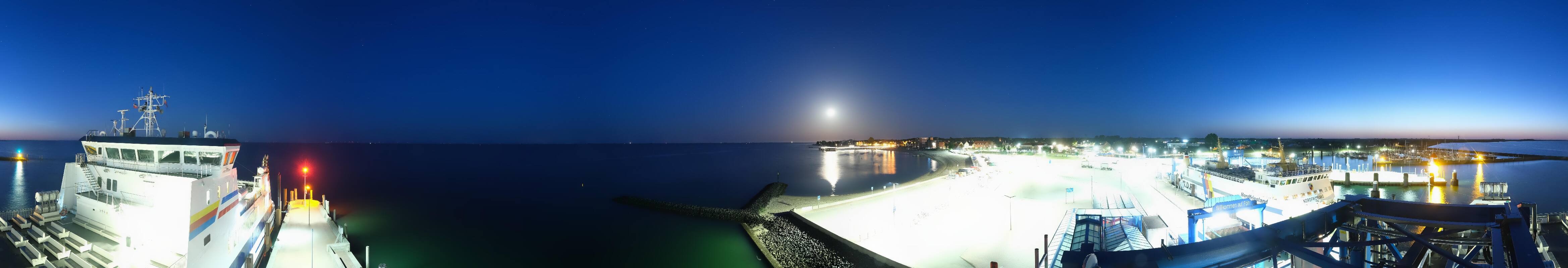 Archiv Foto Webcam Insel Föhr - Fähranleger Wyk