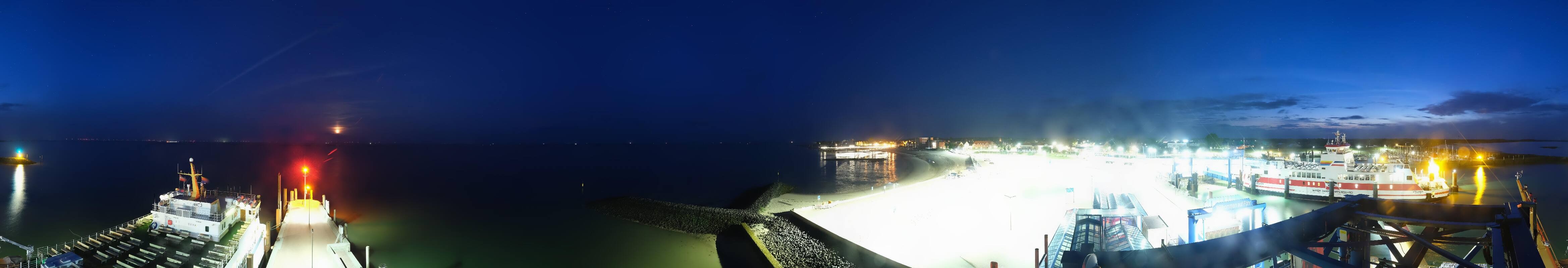 Archiv Foto Webcam Insel Föhr - Fähranleger Wyk