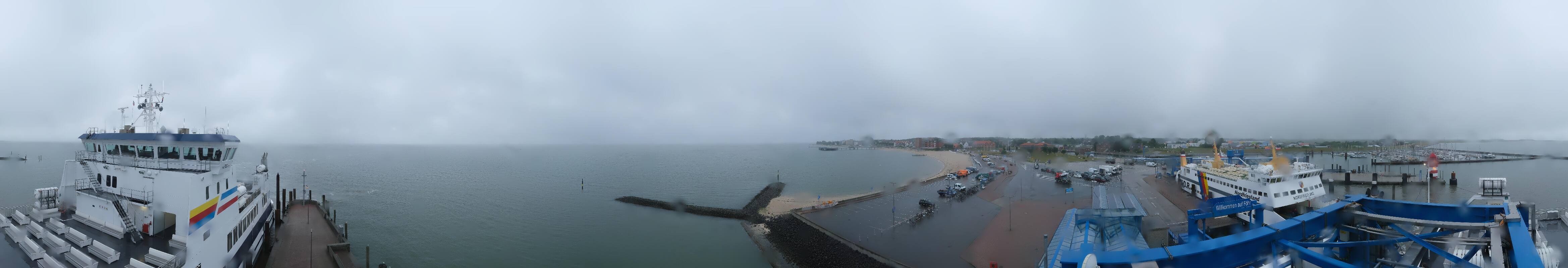 Archiv Foto Webcam Insel Föhr - Fähranleger Wyk
