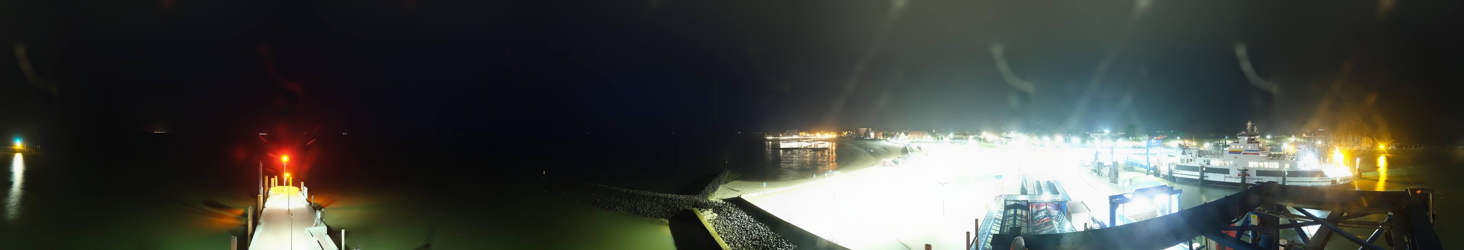 Archiv Foto Webcam Insel Föhr - Fähranleger Wyk