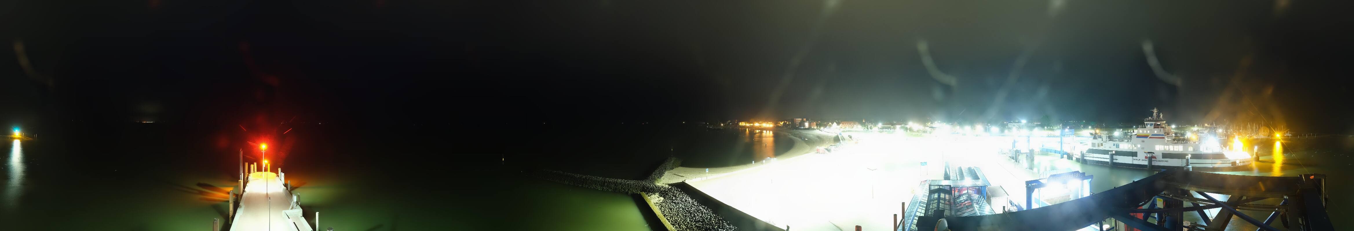 Archiv Foto Webcam Insel Föhr - Fähranleger Wyk