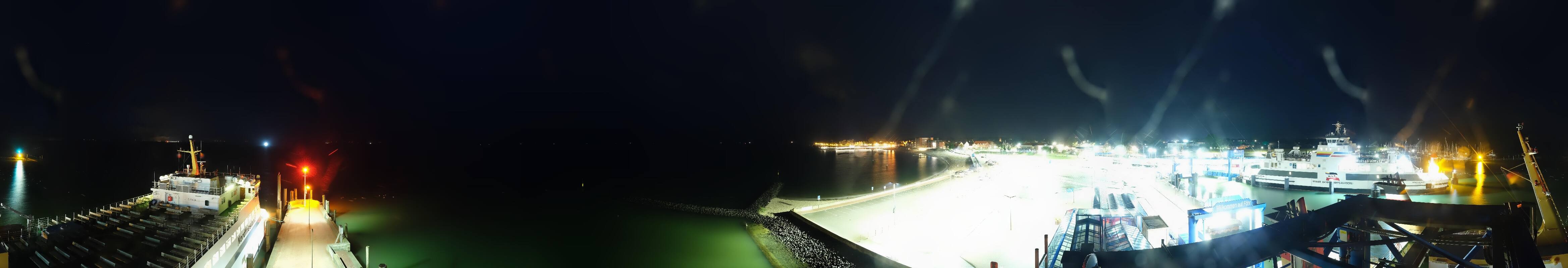 Archiv Foto Webcam Insel Föhr - Fähranleger Wyk
