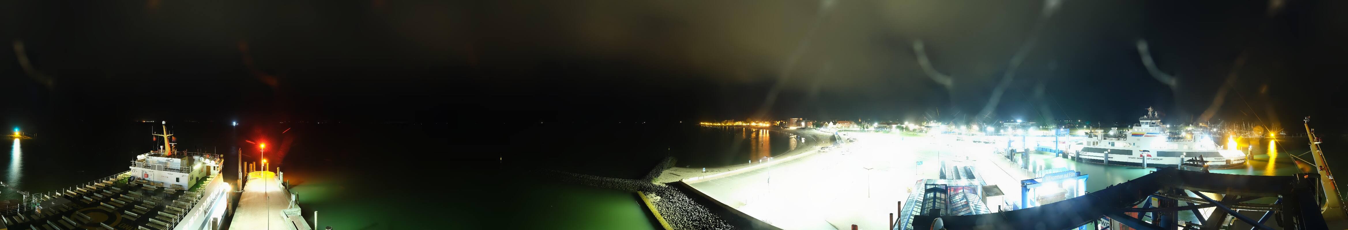 Archiv Foto Webcam Insel Föhr - Fähranleger Wyk