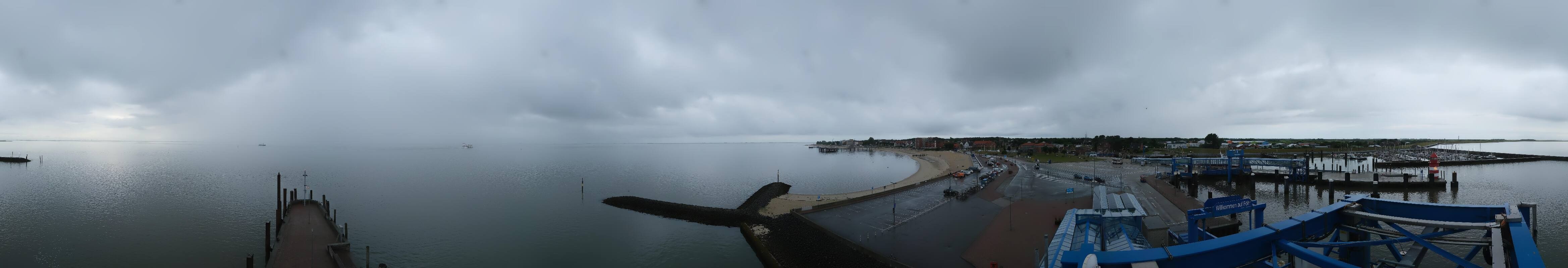 Archiv Foto Webcam Insel Föhr - Fähranleger Wyk