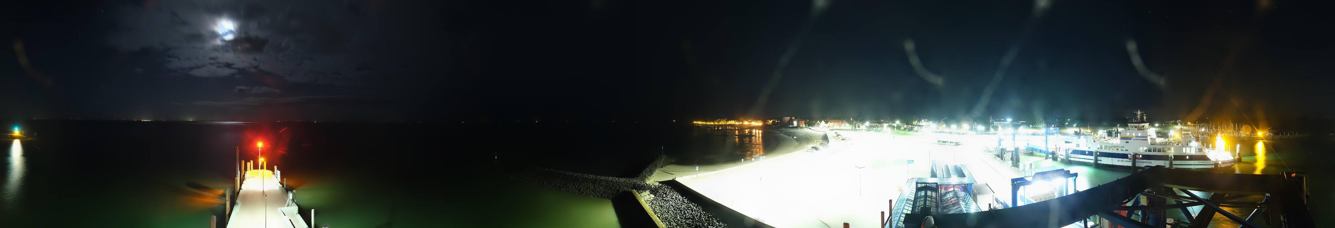 Archiv Foto Webcam Insel Föhr - Fähranleger Wyk