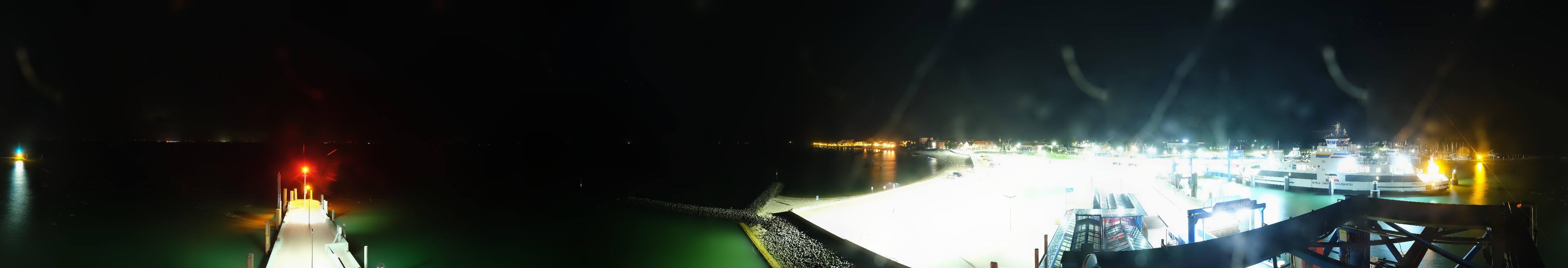 Archiv Foto Webcam Insel Föhr - Fähranleger Wyk
