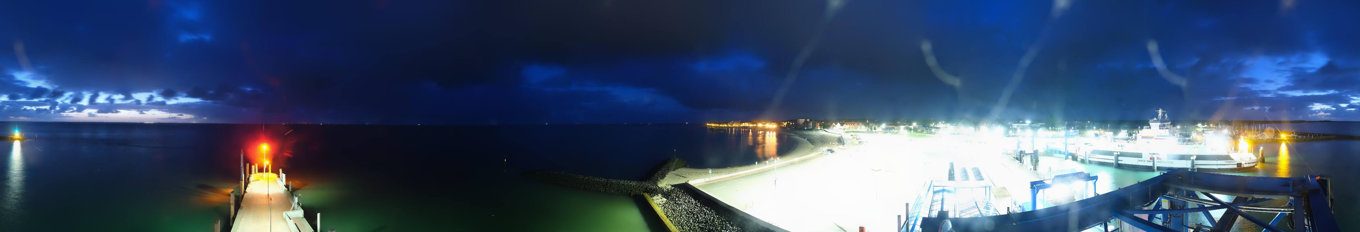 Archiv Foto Webcam Insel Föhr - Fähranleger Wyk