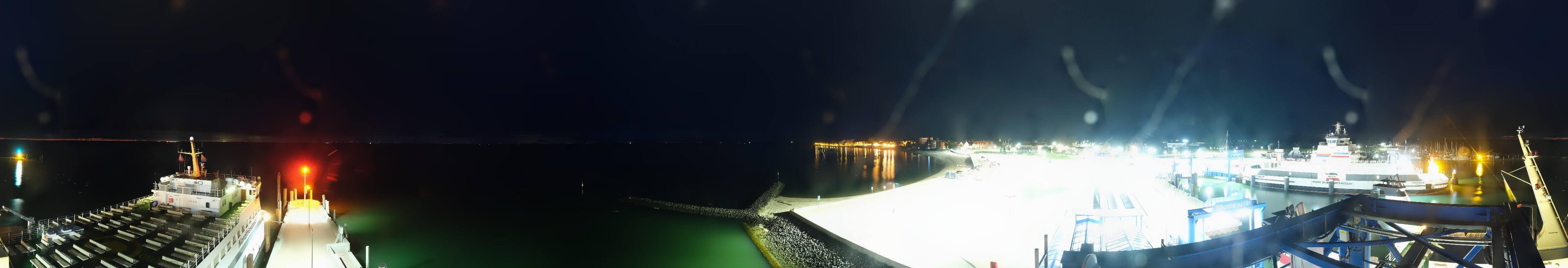 Archiv Foto Webcam Insel Föhr - Fähranleger Wyk