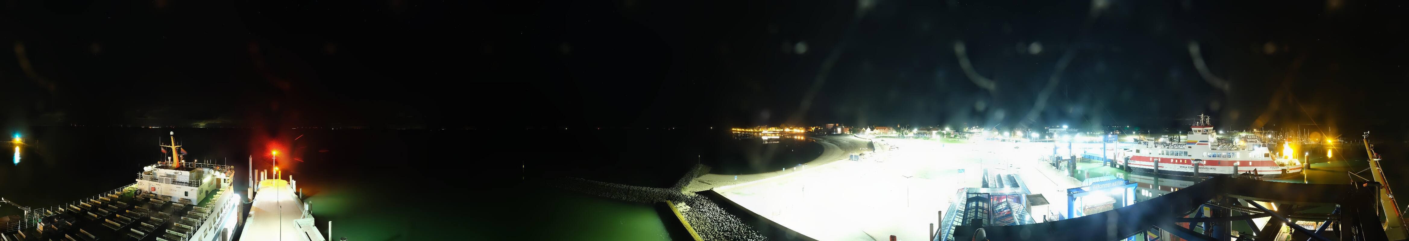 Archiv Foto Webcam Insel Föhr - Fähranleger Wyk
