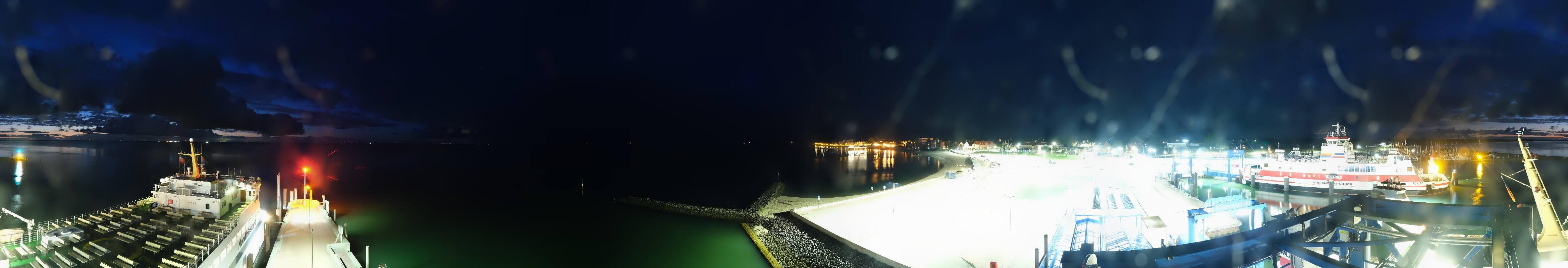 Archiv Foto Webcam Insel Föhr - Fähranleger Wyk