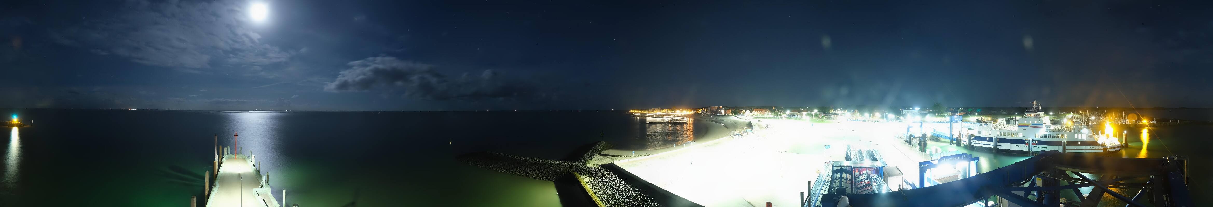 Archiv Foto Webcam Insel Föhr - Fähranleger Wyk