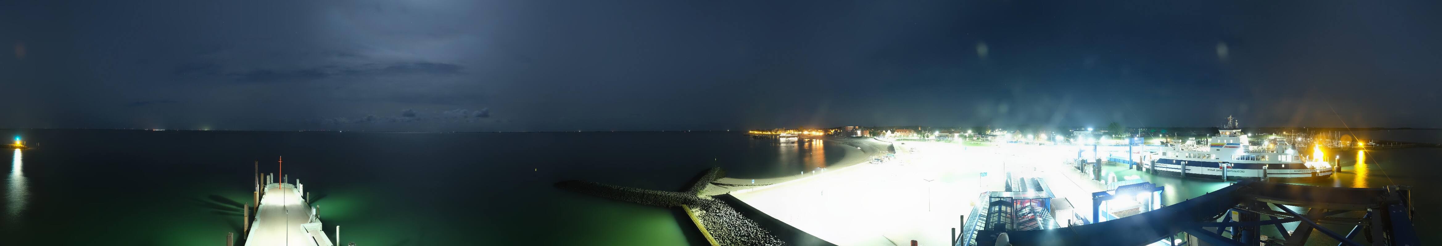 Archiv Foto Webcam Insel Föhr - Fähranleger Wyk