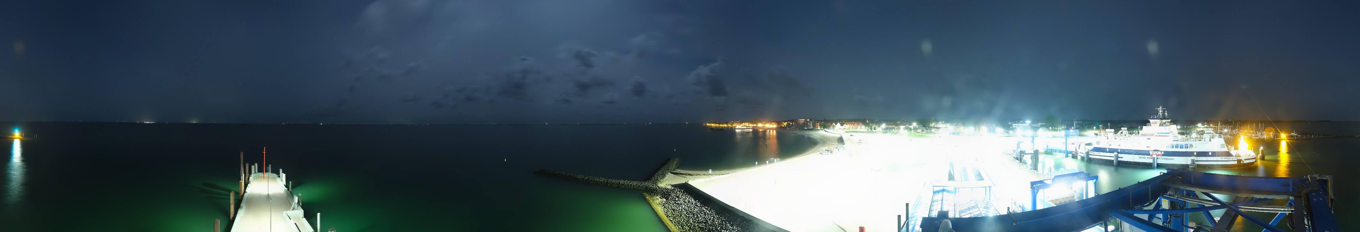Archiv Foto Webcam Insel Föhr - Fähranleger Wyk