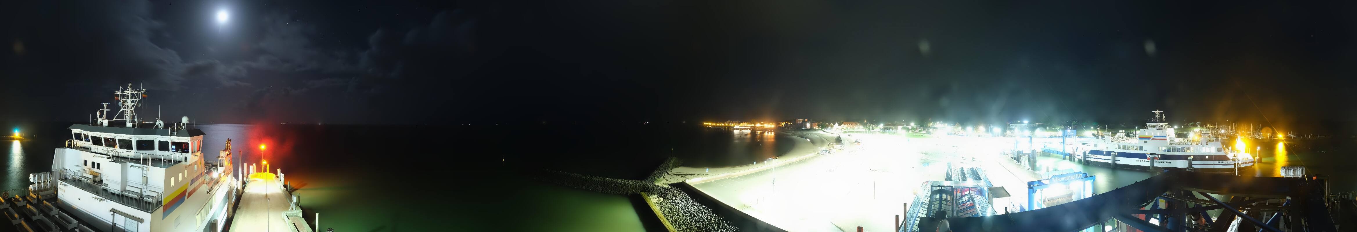 Archiv Foto Webcam Insel Föhr - Fähranleger Wyk