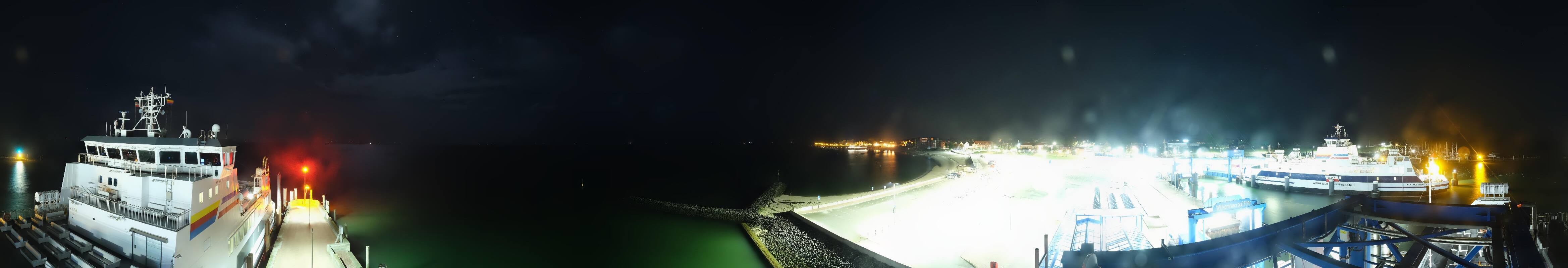 Archiv Foto Webcam Insel Föhr - Fähranleger Wyk