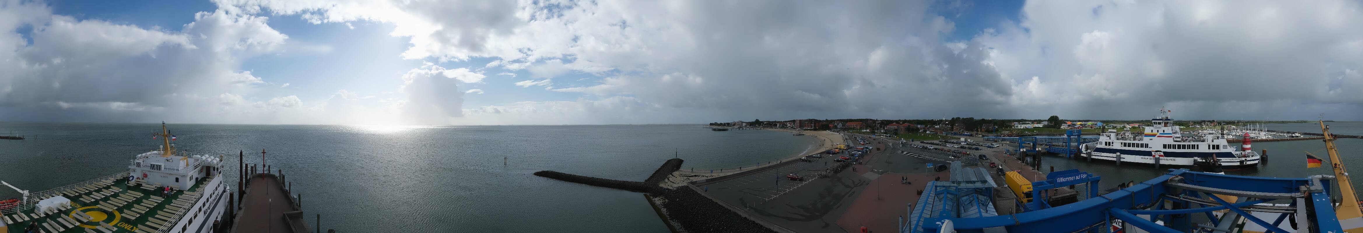 Archiv Foto Webcam Insel Föhr - Fähranleger Wyk