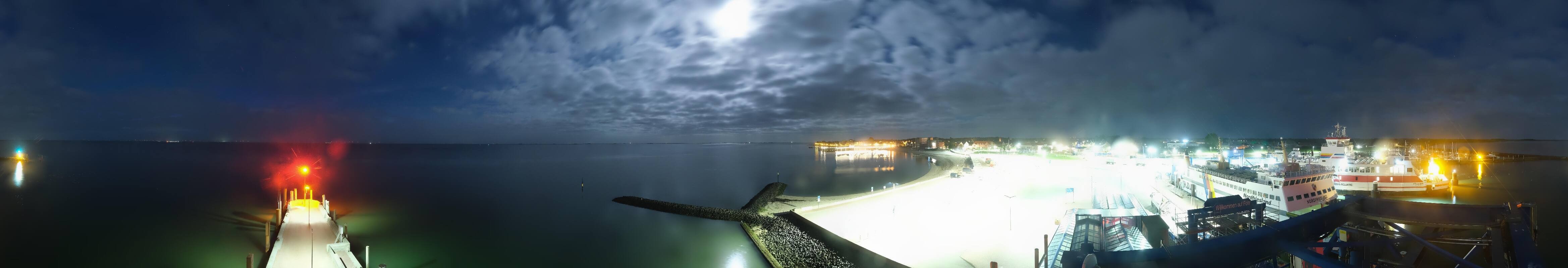 Archiv Foto Webcam Insel Föhr - Fähranleger Wyk