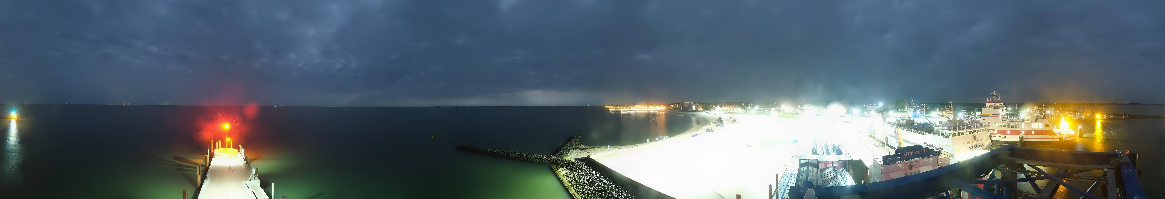 Archiv Foto Webcam Insel Föhr - Fähranleger Wyk