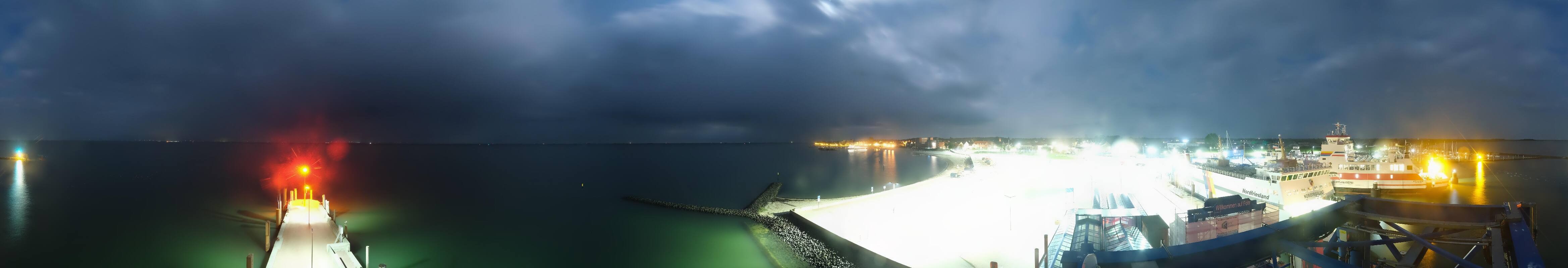 Archiv Foto Webcam Insel Föhr - Fähranleger Wyk