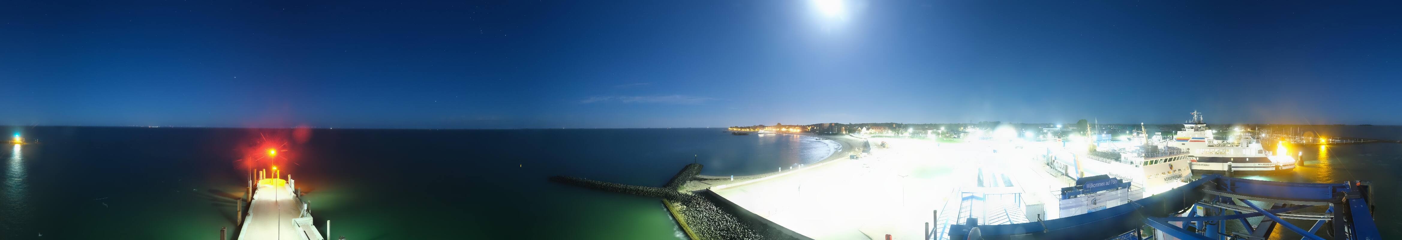 Archiv Foto Webcam Insel Föhr - Fähranleger Wyk
