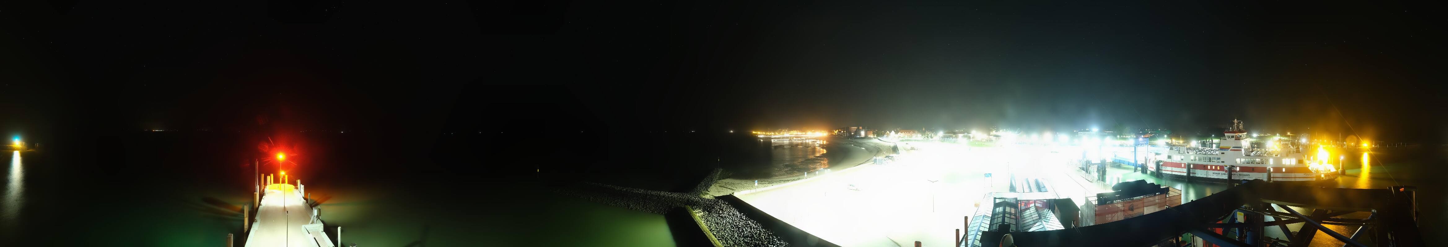 Archiv Foto Webcam Insel Föhr - Fähranleger Wyk