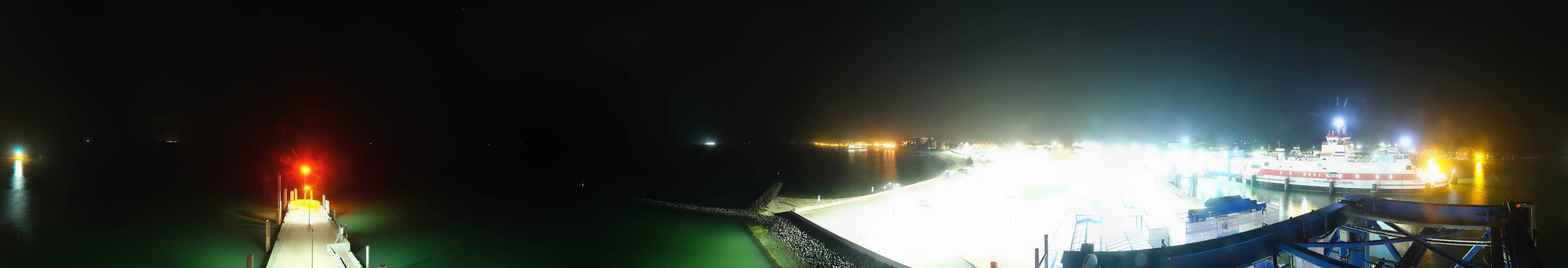 Archiv Foto Webcam Insel Föhr - Fähranleger Wyk