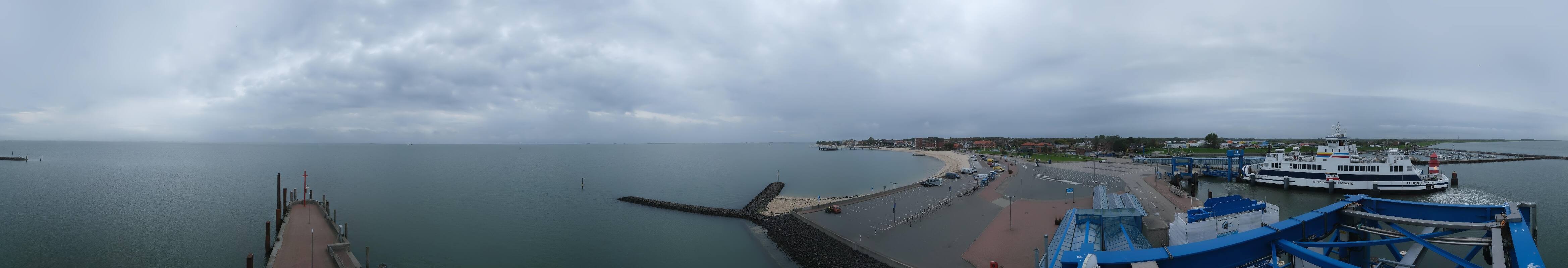 Archiv Foto Webcam Insel Föhr - Fähranleger Wyk