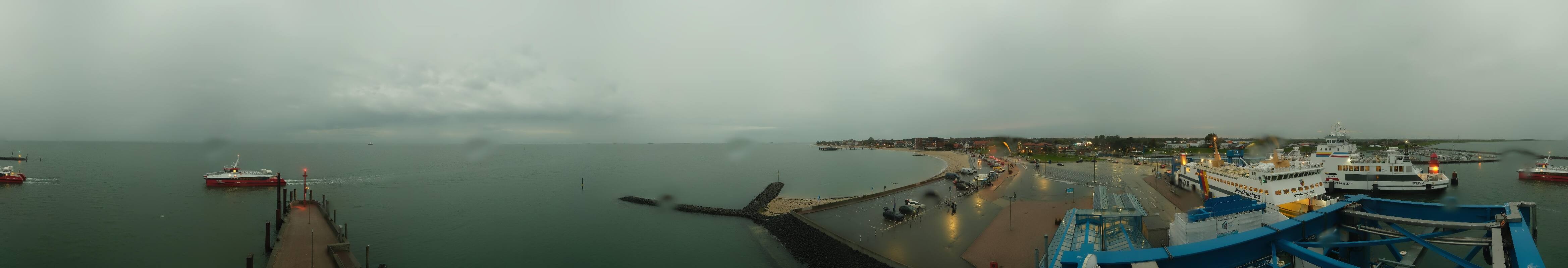 Archiv Foto Webcam Insel Föhr - Fähranleger Wyk