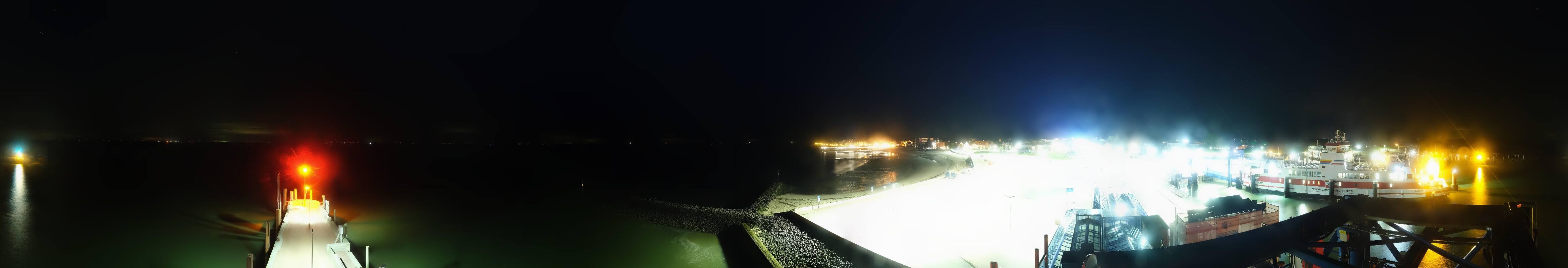 Archiv Foto Webcam Insel Föhr - Fähranleger Wyk