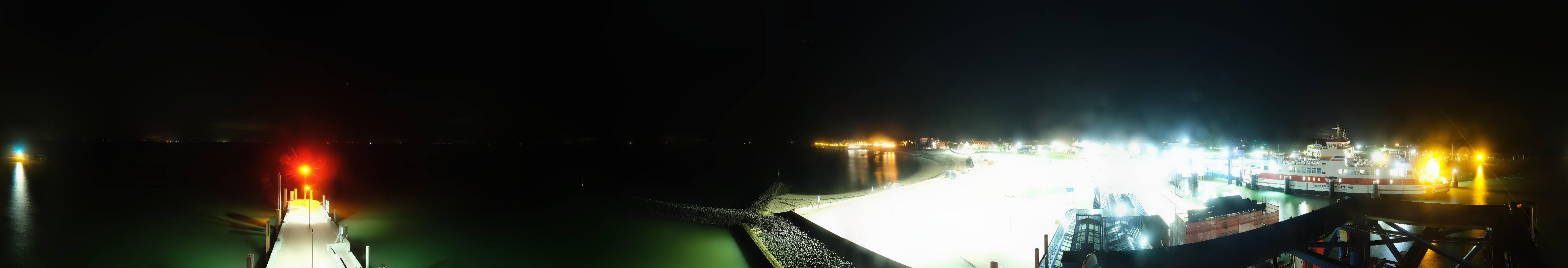 Archiv Foto Webcam Insel Föhr - Fähranleger Wyk