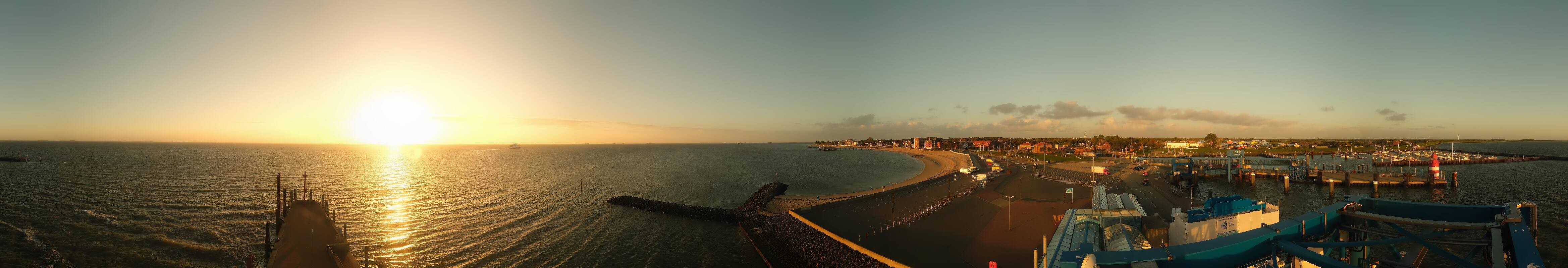 Archiv Foto Webcam Insel Föhr - Fähranleger Wyk