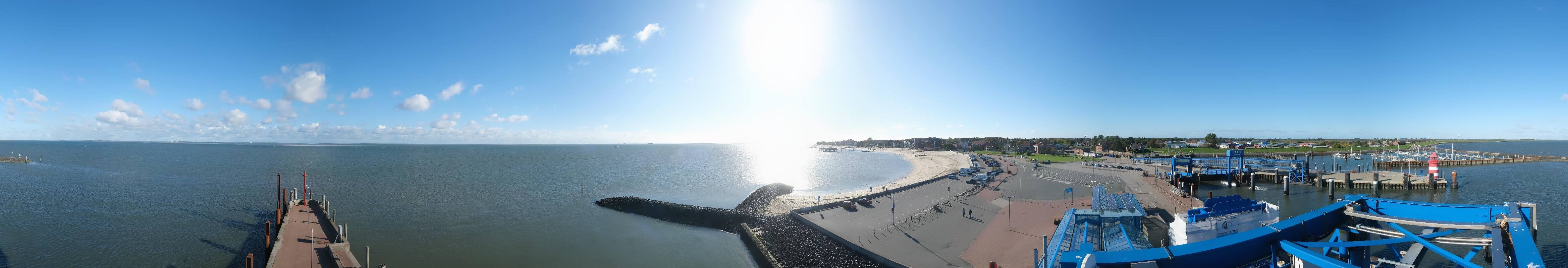 Archiv Foto Webcam Insel Föhr - Fähranleger Wyk