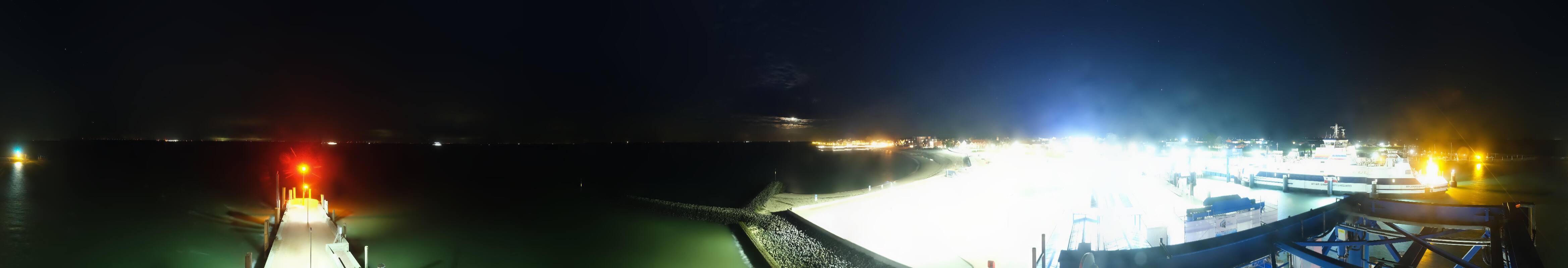 Archiv Foto Webcam Insel Föhr - Fähranleger Wyk