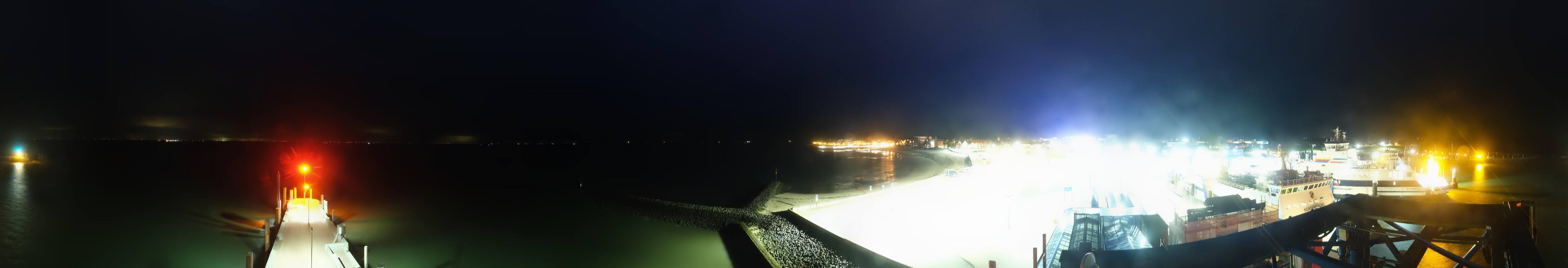 Archiv Foto Webcam Insel Föhr - Fähranleger Wyk