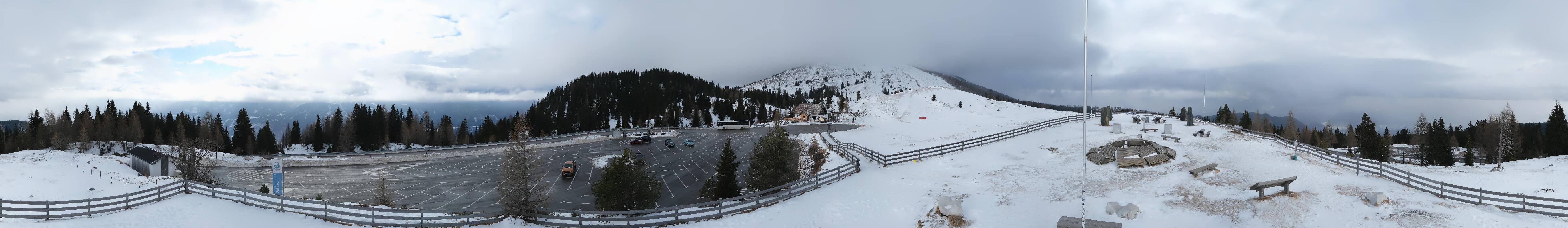 Archiv Foto Webcam Villacher Alpenstraße - Aussichtspunkt Rosstratten