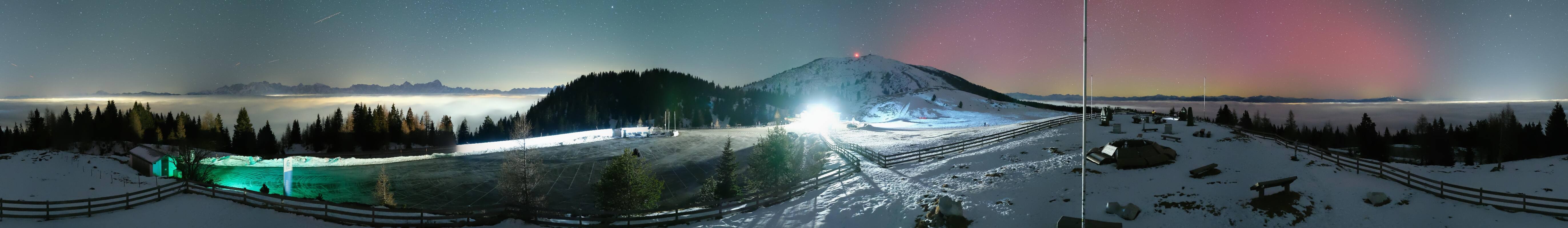 Archiv Foto Webcam Villacher Alpenstraße - Aussichtspunkt Rosstratten