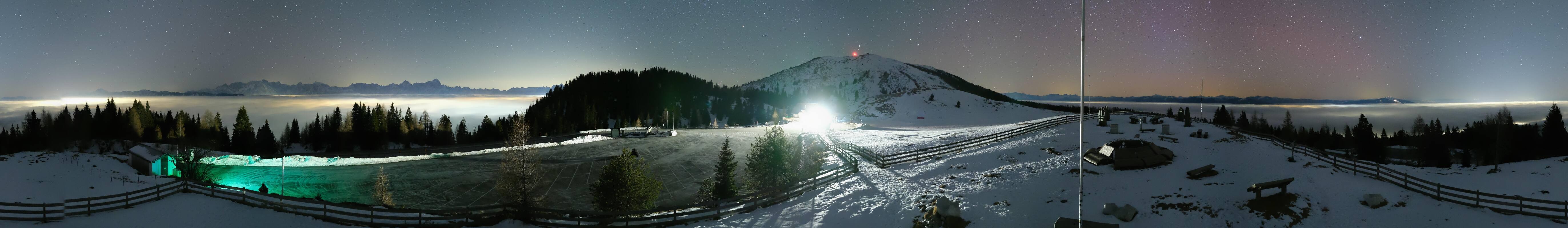 Archiv Foto Webcam Villacher Alpenstraße - Aussichtspunkt Rosstratten
