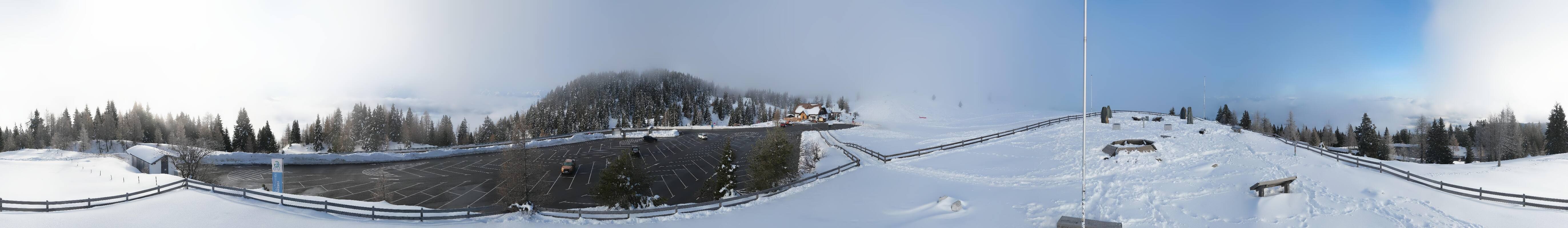 Archiv Foto Webcam Villacher Alpenstraße - Aussichtspunkt Rosstratten