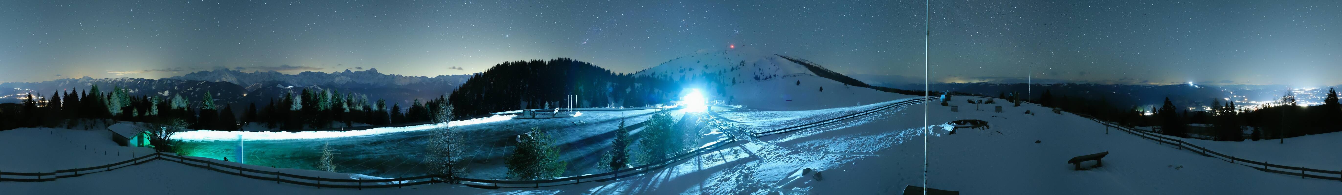 Archiv Foto Webcam Villacher Alpenstraße - Aussichtspunkt Rosstratten