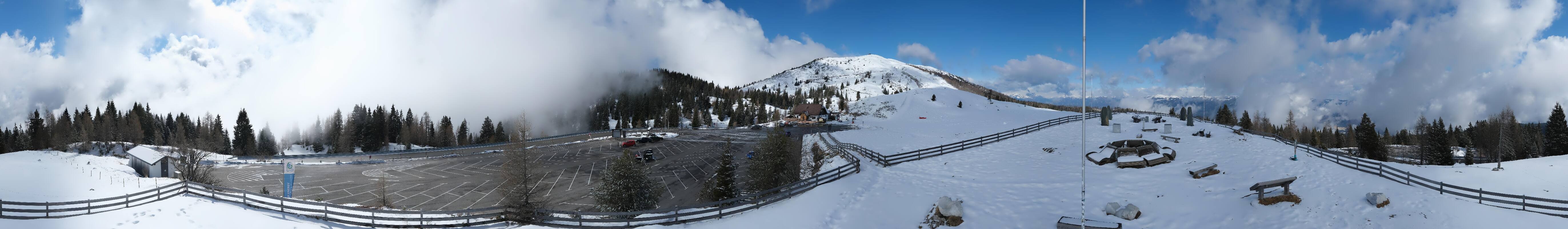 Archiv Foto Webcam Villacher Alpenstraße - Aussichtspunkt Rosstratten
