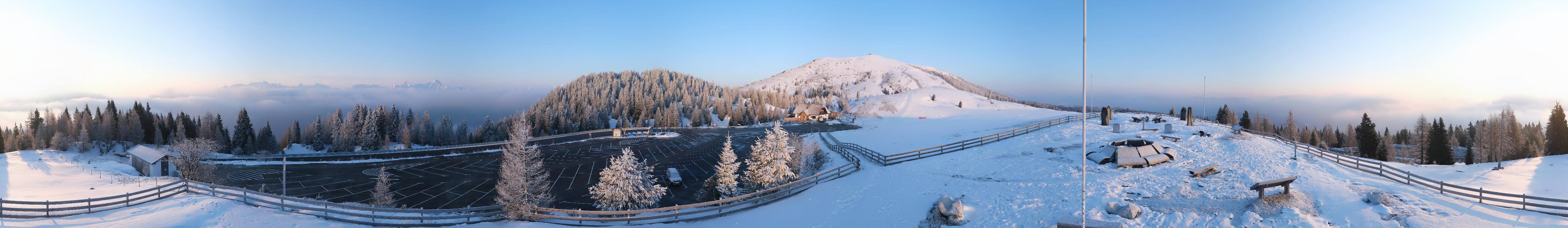 Archiv Foto Webcam Villacher Alpenstraße - Aussichtspunkt Rosstratten