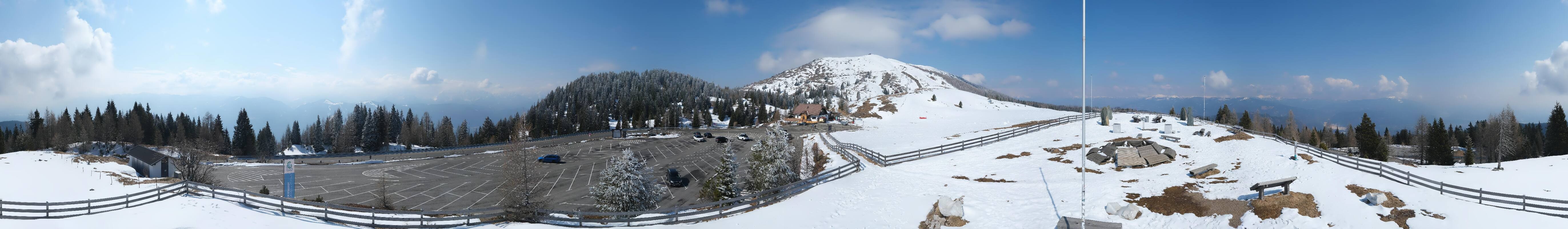 Archiv Foto Webcam Villacher Alpenstraße - Aussichtspunkt Rosstratten