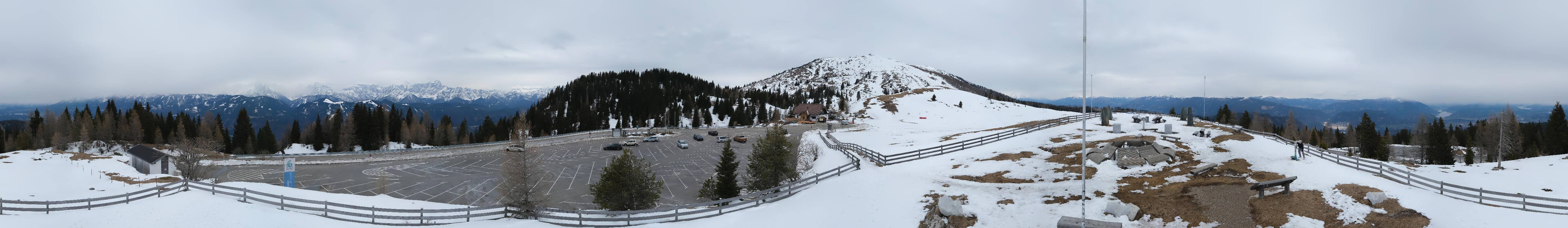 Archiv Foto Webcam Villacher Alpenstraße - Aussichtspunkt Rosstratten