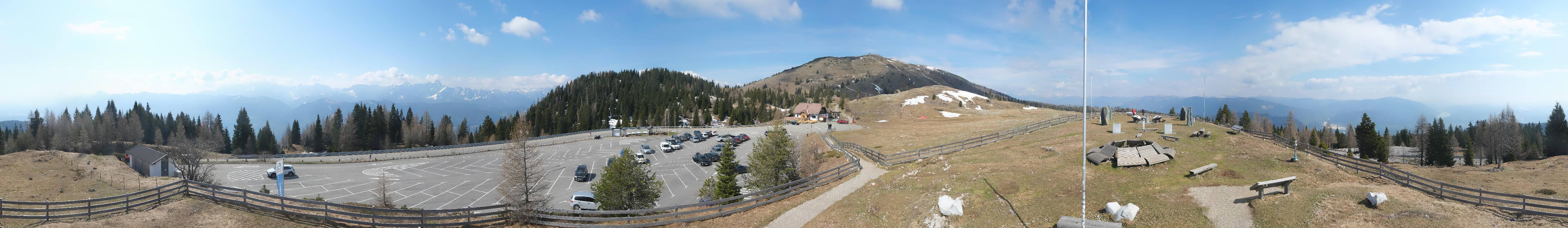 Archiv Foto Webcam Villacher Alpenstraße - Aussichtspunkt Rosstratten