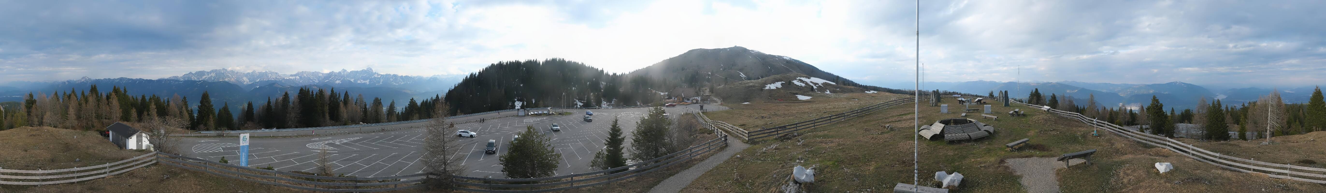 Archiv Foto Webcam Villacher Alpenstraße - Aussichtspunkt Rosstratten
