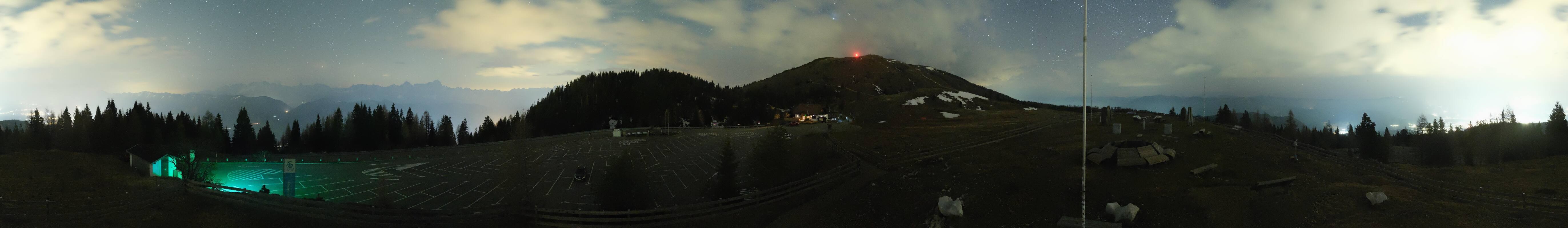 Archiv Foto Webcam Villacher Alpenstraße - Aussichtspunkt Rosstratten