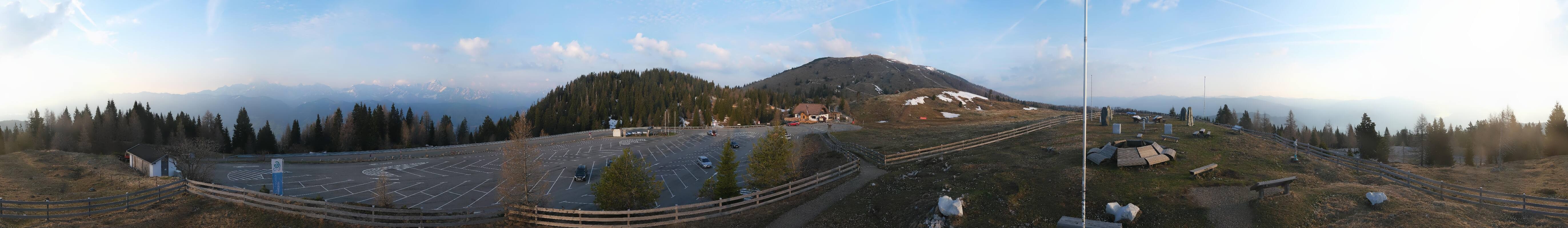 Archiv Foto Webcam Villacher Alpenstraße - Aussichtspunkt Rosstratten