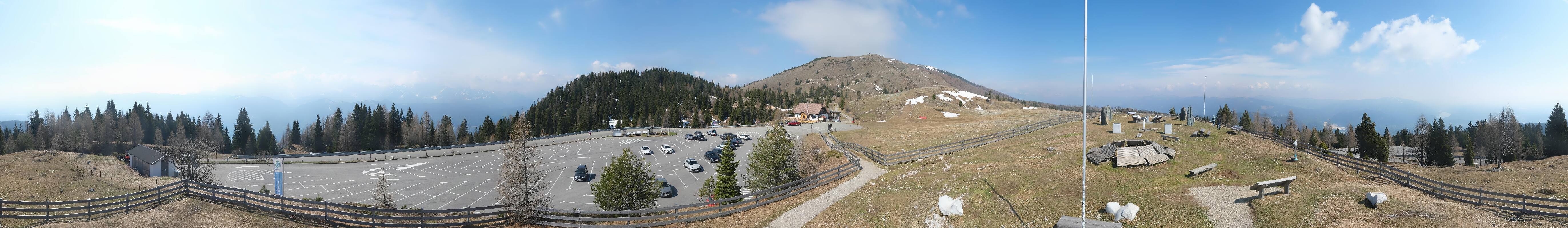 Archiv Foto Webcam Villacher Alpenstraße - Aussichtspunkt Rosstratten