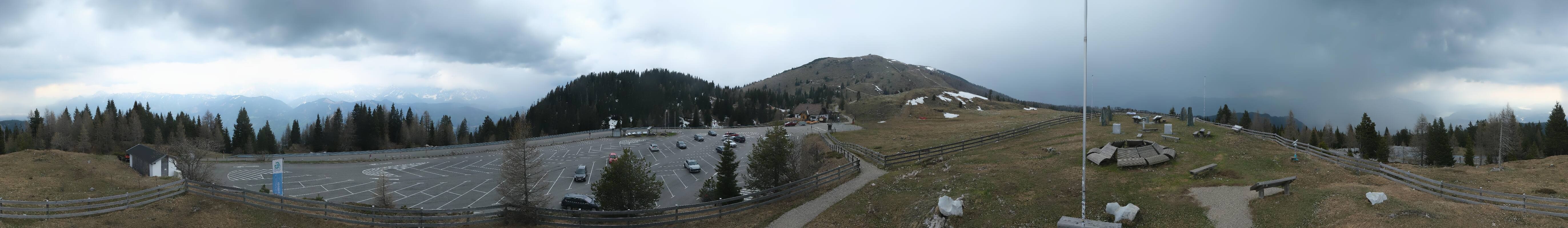 Archiv Foto Webcam Villacher Alpenstraße - Aussichtspunkt Rosstratten